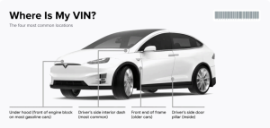 Vehicle VIN Location